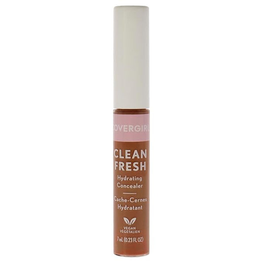 COVERGIRL Clean Fresh Hydrating Concealer, Deep Dark, 0.23 Fl Oz