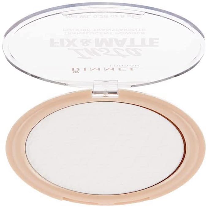 Rimmel Insta Fix & Matte Setting Powder, Translucent, 0.28 Ounce