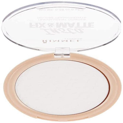 Rimmel Insta Fix & Matte Setting Powder, Translucent, 0.28 Ounce