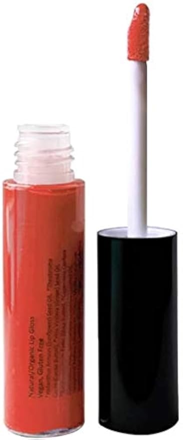 Mom's Secret 100% Natural Lip Gloss, Organic, Vegan, Gluten Free, Cruelty Free, Made in the USA, 0.18 oz. (What A Drama Queen)