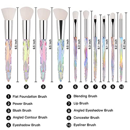 Pure Vie All-in-One Holiday Gift Makeup Set Cosmetic Essential Starter Bundle Include Eyeshadow Palette Lipstick Concealer Blush Mascara Foundation Face Powder - Makeup Kit for Women Full Kit