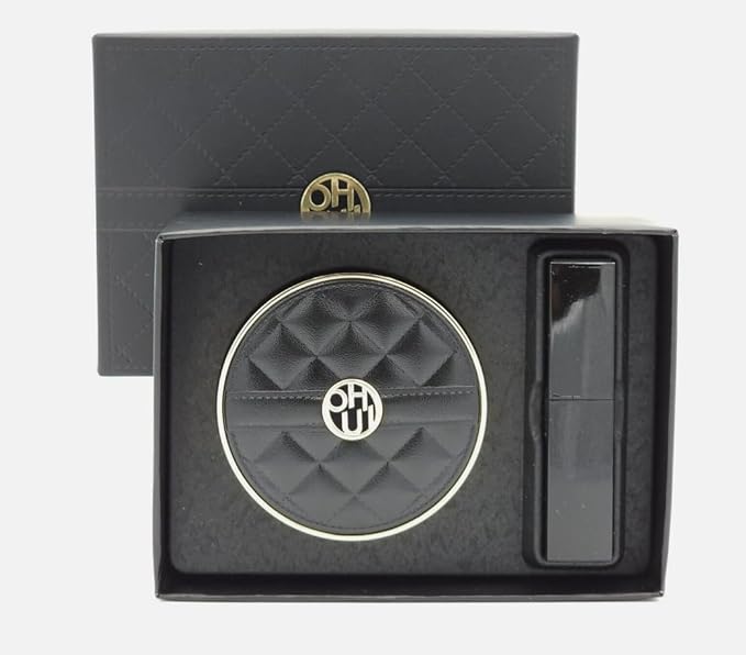 OhuiI Ultimate Cover The Couture Cushion #01 Pink Beige 1 Refil 13g And 1 Lip tint Balm T11 Viva Pink Special Set, Black