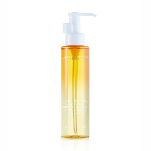 GELLÉ FRÈRES Facial Cleansing Oil, Makeup Remover, Residue Free & Gentle, for Pores, for All Skin Types, 5.2 fl oz