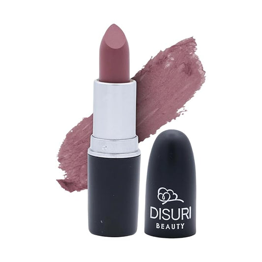 Matte Bullet Long Wear Lipstick - Vegan and Cruelty-Free - Smudge and Waterproof Matte Lipstick with Moisturizing Formula - All Day Comfort - (Mauve Magic #18)