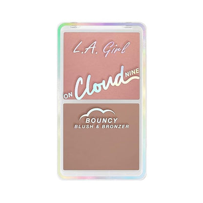 L.A. Girl On Cloud Nine Bouncy Blush Bronzer, Misty Mauve GBL500