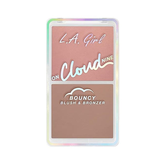 L.A. Girl On Cloud Nine Bouncy Blush Bronzer, Misty Mauve GBL500