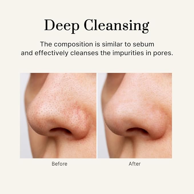 [3W8L] Pure Deep Cleansing Balm 3.38 oz | Makeup remover balm | Korean Skin care | Vegan Pore cleanser | Natural Deep Cleansing Balm for Sensitive & Dry skin