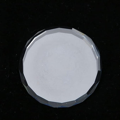 Nail Art Palettes Nail Display Board Color Mixing Toning Glass False Lashes Glue Hold Makeup Palette Nail Art Display Cosmetic Mixing Tools