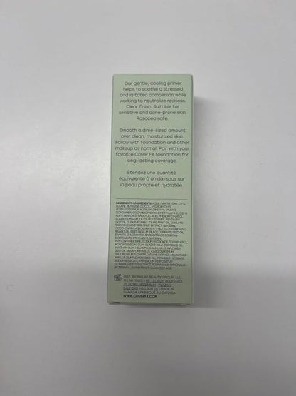 COVER FX Stress Remedy Primer - 1 Fl Oz - Cooling Primer - Neutralizes Redness - Safe For All Skin Types