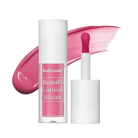 Velvet Liquid Blush, Natural Matte Finish Looking, Dewy Cheek Tint, Soft Cream Face Blush,Moisturizing Lightweight Blendable Feel,Long-Lasting-103#