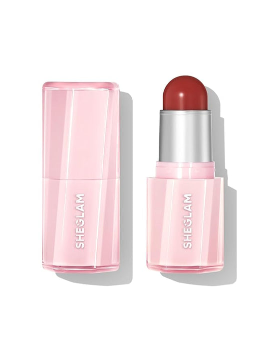 SHEGLAM Buttery Bliss Blush Stick Cream Milk Makeup Blush-Chestnut Flush