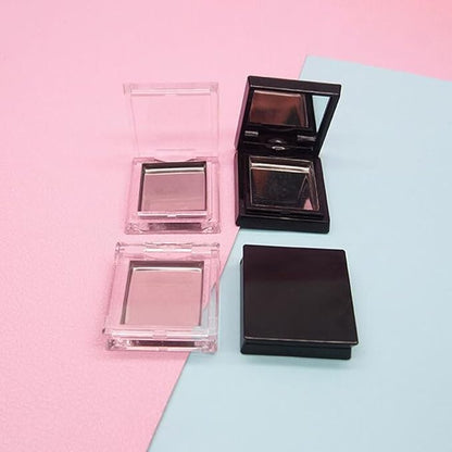 Beaupretty 4pcs Empty Eyeshadow Containers, Empty Square Eyeshadow Case, Makeup Shadow Container with 4 Pans