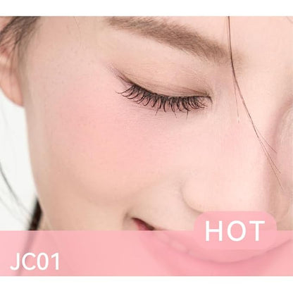 1 PC Liquid Blush with Sponge Head, Matte Nude Pink Orange Makeup Blusher Cream, 5ml
