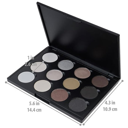 SHANY 12 Color Palette, Smokey Eyes, 6 Ounce