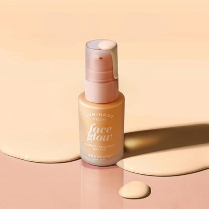 Absolute New York Luminous Dream Glow Tint | Glowing, Long-Lasting, Cruelty-free (10 AMBER GLOW, 1.01 fl oz)