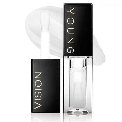 YOUNG VISION Lip Glow Oil, Lip Gloss with Jojoba Seed Oil, Moisturing and Plumping,0.20 fl oz(Pack of 1)