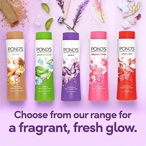 Pond's Freshness Talcum Powder | Acacia Honey | 400g (14.10 Oz)