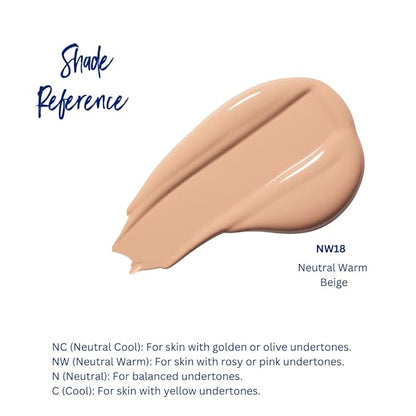 Best Bronze Bombshell Body Makeup - Tattoo Cover Up Makeup & Body Foundation Waterproof - Tattoo Concealer Waterproof for Scars, Varicose Veins Cover Up & Leg Foundation (NW18 Beige)