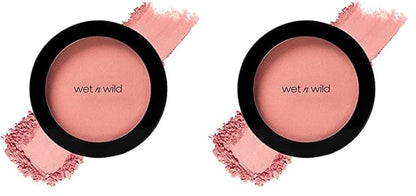wet n wild Color Icon Blush, Effortless Glow & Seamless Blend infused with Luxuriously Smooth Jojoba Oil, Sheer Finish with a Matte Natural Glow, Cruelty-Free & Vegan - Nudist Society(Packaged)