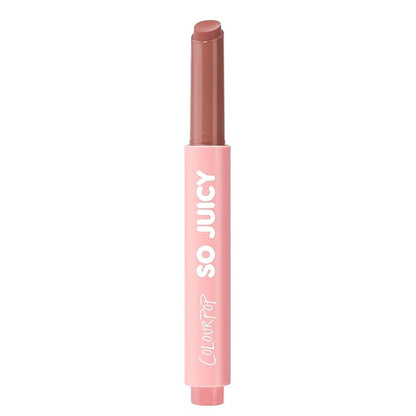 ColourPop So Juicy Plumping Lip Gloss Balm - Hydrating Lip Gloss & Balm Hybrid with Peptides - Non-Sticky Formula - Visibly Plumps Lips & Delivers Buildable Color - Doe (0.07 oz)