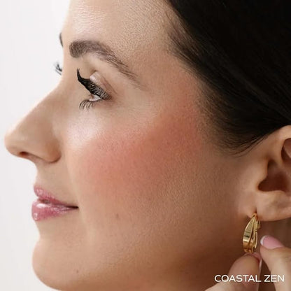 Blissful Moment Dewy Liquid Blush (Coastal Zen, 0.27 Fl Oz)