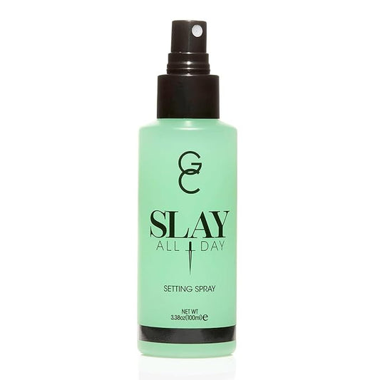 Gerard Cosmetics Slay All Day Makeup Setting Spray (Cucumber Scented), Matte Finish with Oil Control, Cruelty Free, Long Lasting Finishing Spray, 3.38oz (100ml)