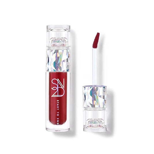Endluster Tint | Water Tint Long-Lasting Moisture Lips Stain, Vivid Color Lip Tint, High Pigment Color, Coated with Argan Oil (#4 Deep Aura, 3.9g)