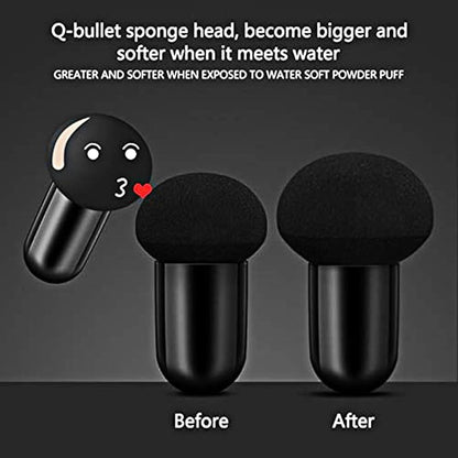 GL-Turelifes Mushroom Head Air Cushion Foundation CC Cream Water Feeling Flawless BB Cream Moisturizing Oil Control, Lightweight & Smoothing Natural Concealer (Natural Color)