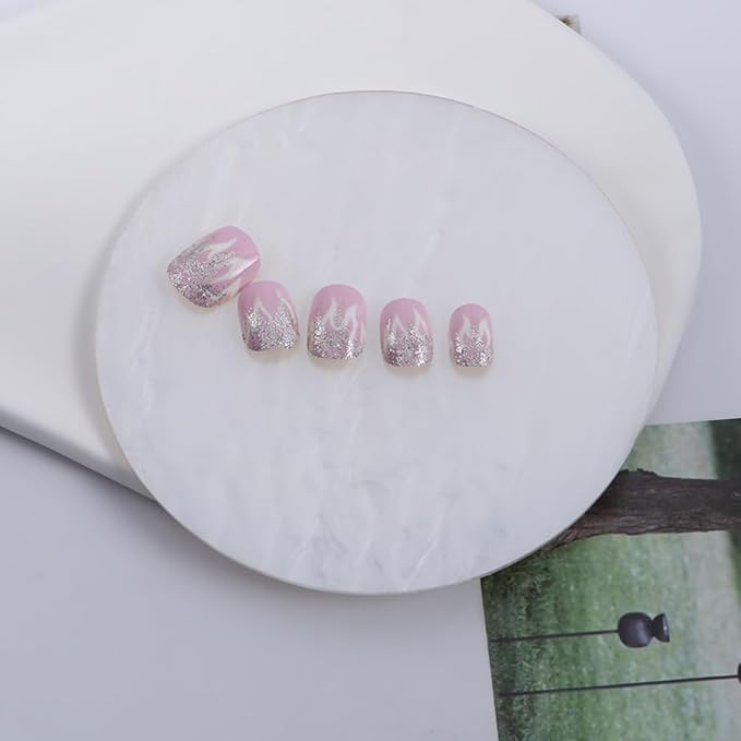 Leadigol 3 PCS Shell Nail Art Palette, Nail Art Painting Mixed Color Gel Palette Makeup Palette Tray Nail Art Nail Tips Jewelry Display Palette Board