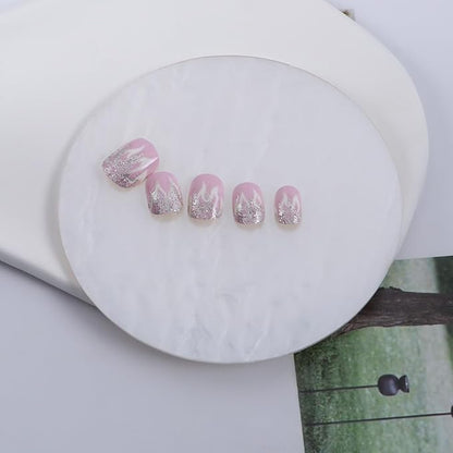 Leadigol 3 PCS Shell Nail Art Palette, Nail Art Painting Mixed Color Gel Palette Makeup Palette Tray Nail Art Nail Tips Jewelry Display Palette Board