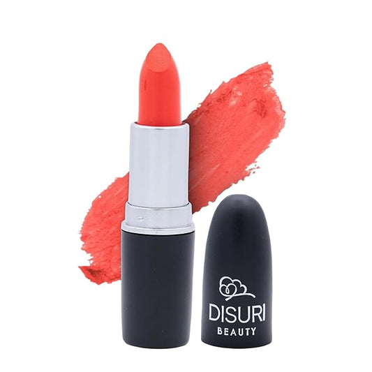 Matte Bullet Long Wear Lipstick - Vegan and Cruelty-Free - Smudge and Waterproof Matte Lipstick with Moisturizing Formula - All Day Comfort - (Sunset Rush #07)