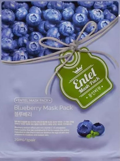 Color Fuse Blush Powder in Hibiscus Haze & ENTEL Blueberry Sheet Masque (BONUS)