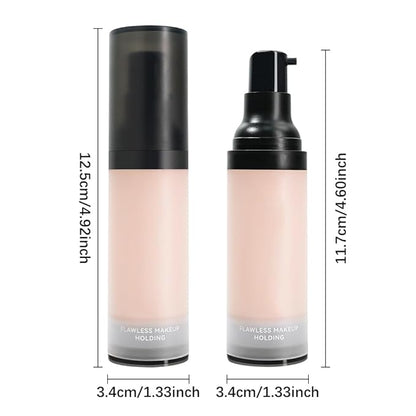 Liquid Full Coverage Matte Foundation, 6 Colors Blendable Light Medium Nude Beige Pink Orange Flawless Concealer for Face Makeup, Oil Control, Lightweight, Blurring Cover Uneven Skin Tone (04#, 30ml)