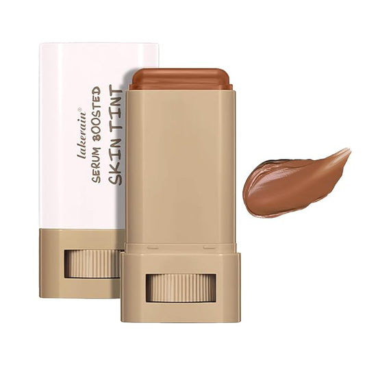 Foundation Stick Beauty Balm Serum Boosted Skin Tint, Serum Coverage Contour Stick, Natural Finish Makeup For All Skin Types (3#, 1pcs)