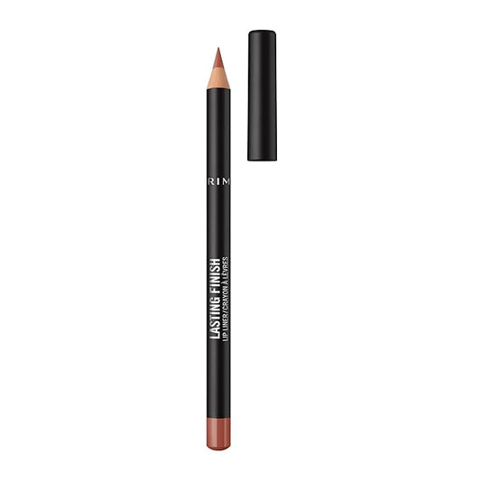 Rimmel Lasting Finish 8HR Soft Lip Liner Pencil - Vibrant, Blendable Formula to Lock Lipstick in Place for 8 Hours - 725 Tiramisu, .04oz