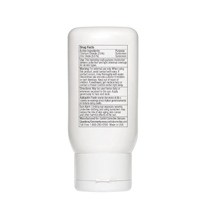 CONTROL CORRECTIVE Tinted Moisturizer With Spf 30, 2.5 Oz - Non-Greasy Hydration, Subtle, Healthy-Looking, Even Out Skin Tone, Moisturizes & Protects, Zinc, Titanium, Natural Sunscreen, Sheer Coverage
