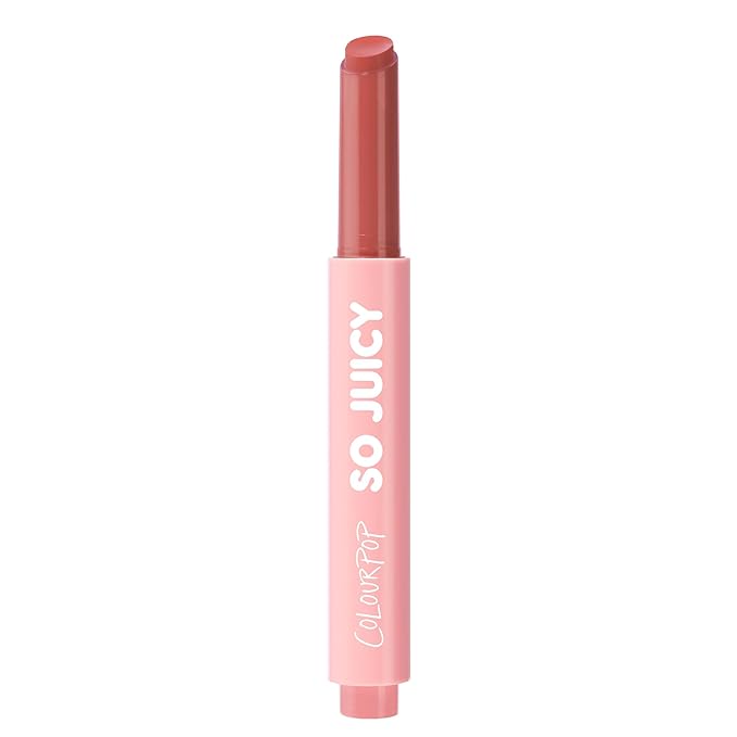 ColourPop So Juicy Plumping Lip Gloss Balm - Hydrating Lip Gloss & Balm Hybrid with Peptides - Non-Sticky Formula - Visibly Plumps Lips & Delivers Buildable Color - Vacay Mode (0.07 oz)
