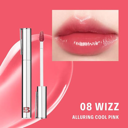 BRAYE Thin Glow Tint | Effortless Pen Tint | Hydrating Water-Grip Shine | Vegan & Cruelty-Free | Long-Lasting Buildable Color l 08 WIZZ