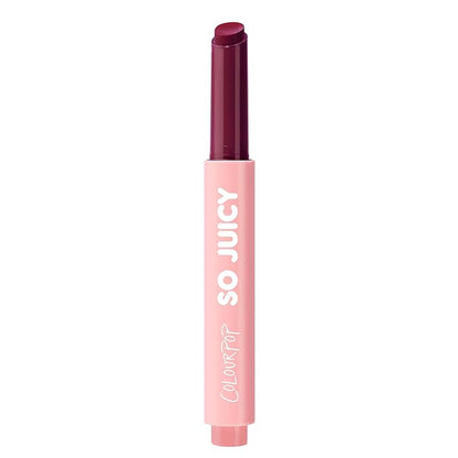 ColourPop So Juicy Plumping Lip Gloss Balm - Hydrating Lip Gloss & Balm Hybrid with Peptides - Non-Sticky Formula - Visibly Plumps Lips & Delivers Buildable Color - Berry Spritz (0.07 oz)