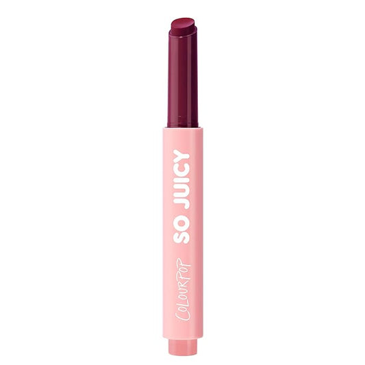 ColourPop So Juicy Plumping Lip Gloss Balm - Hydrating Lip Gloss & Balm Hybrid with Peptides - Non-Sticky Formula - Visibly Plumps Lips & Delivers Buildable Color - Berry Spritz (0.07 oz)