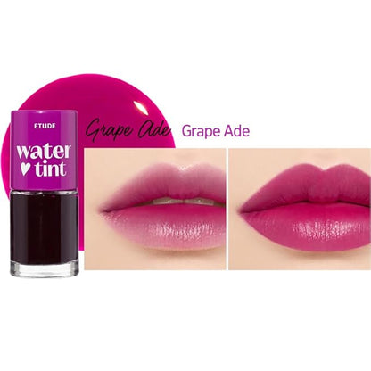 ETUDE Dear Darling Water Tint lip stain - Grape Ade + Strawberry Ade (2 pcs)