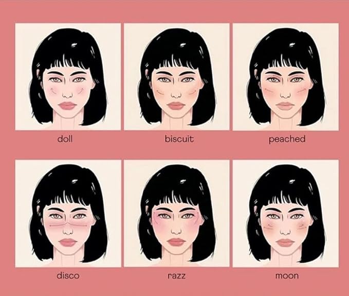 Liquid Blush with Heart Shaped Applicator, Natural Long Lasting, Light and Airy Makeup for Women (2), Pink