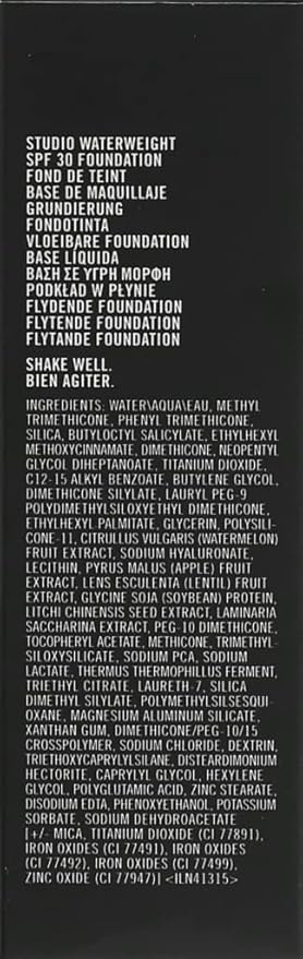 MAC Studio Waterweight Foundation - NC37