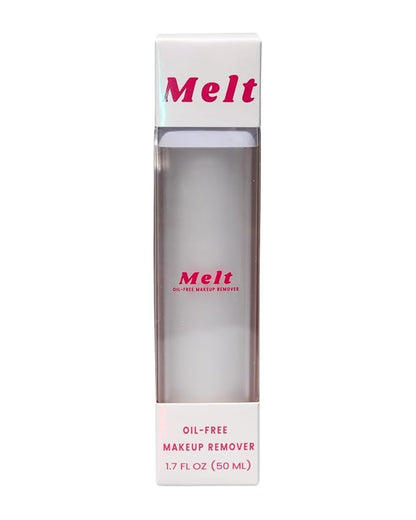 MELT Oil-Free Makeup Remover - Gentle Formula with Gentian Root - Lash Extension Safe - Reduces Redness & Hydrates Skin (1.7 fl oz)