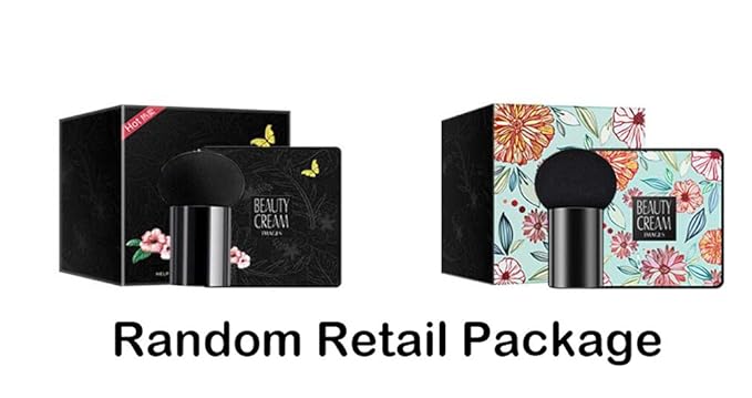 Magik Images Mushroom Head Air Cushion BB CC Cream Concealer Foundation Stick Moisturizing (Cushion BB, Ivory)