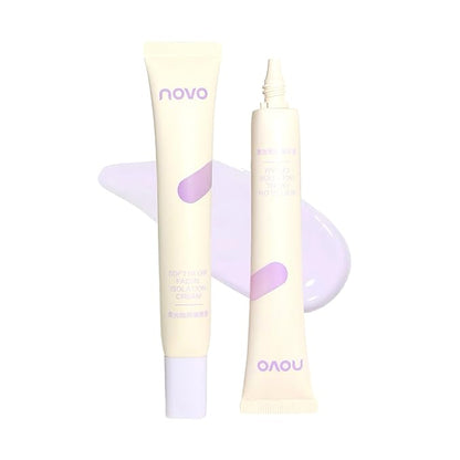 Novo Soft Glow Primer - Hydrating & Mattifying Makeup Base, Brightening, Oil Control, Flawless Skin, Lightweight, Nourishing Ingredients, All-in-One Primer for Smooth & Radiant Finish