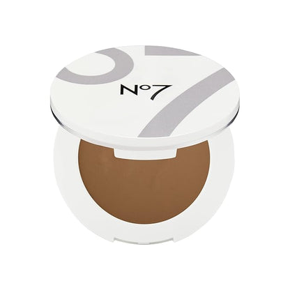 No7 Flawless Finish Loose Powder - Deep - Loose Finishing Powder - Makeup Setting Powder with Matte Finish for All Skin Tones - All Skin Types Including Oily Skin (0.71 oz)