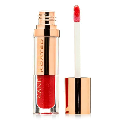 Kandi Koated Glaze Illuminating Lip Shine [Ero] Vegan Lip Gloss | Hydrating Lip Glaze with Paraben-Free, Cruelty-Free Formula, Sheer Color | Beauty & Makeup
