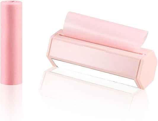 Boobeen Oil Blotting Sheets for Face, Oil Control Film, Absorbing Paper for Oily Skin, Rolled Tissue with Small Side Mirror,Easy Take Out Design
