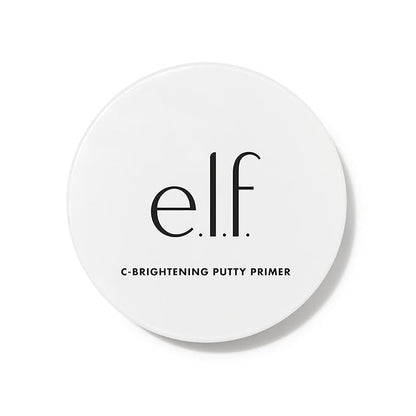 e.l.f. C-Brightening Putty Primer, Makeup Primer For Brightening & Evening Out Skin Tone, Enriched With Vitamin C, Universal Sheer (Packaging May Vary)